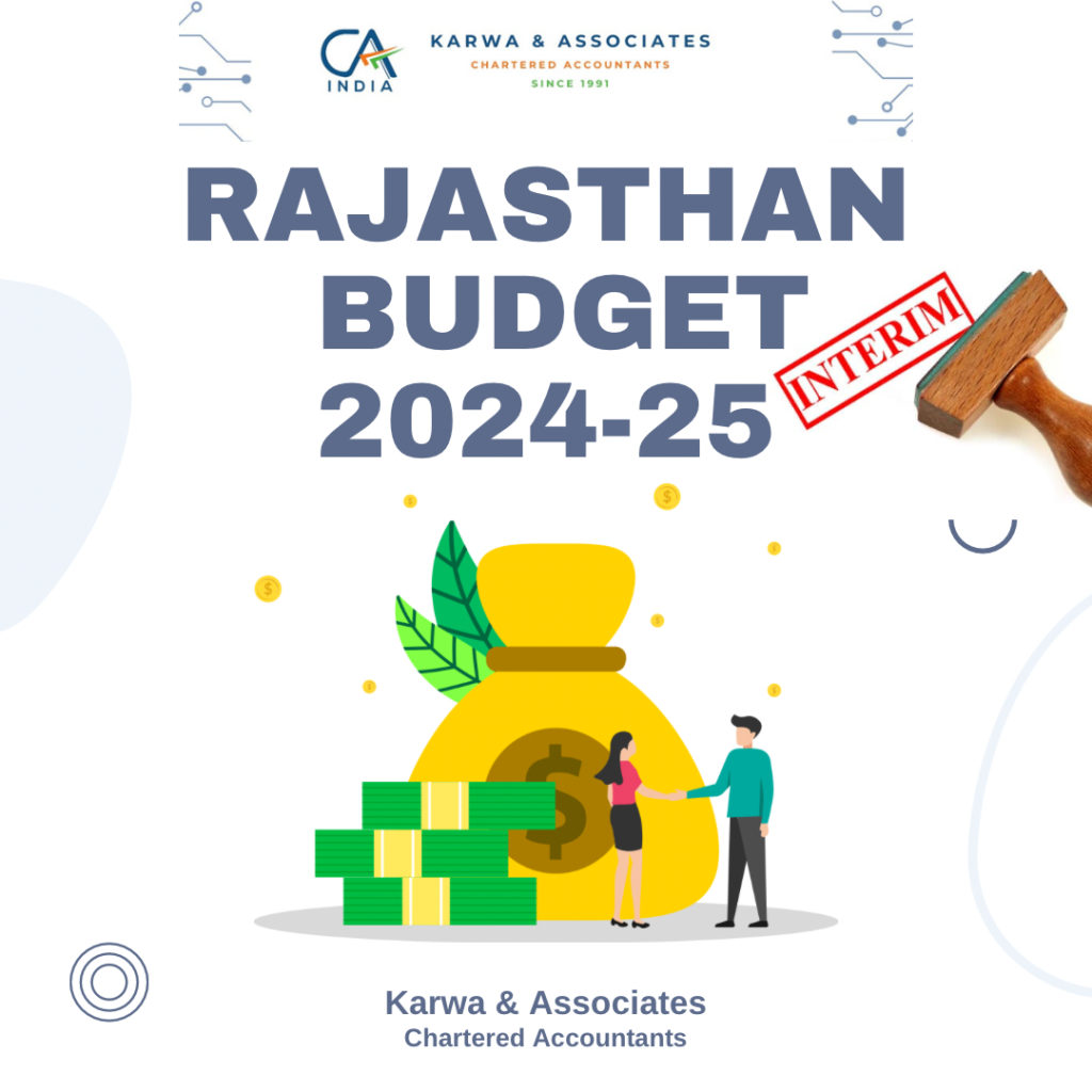 Rajasthan Interim Budget Highlights 2024-25