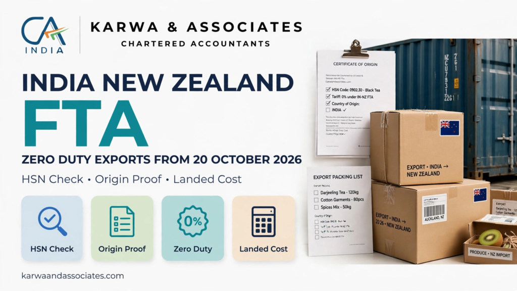 India New Zealand FTA